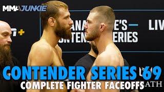 Dana White's Contender Series 69 Full Fight Card Faceoffs from Las Vegas