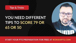 How to score 79 or 65 or 50