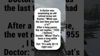 The Veteran’s Time#funny #joke #humor