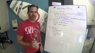 Blog Training—Part 1