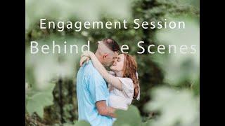 Behind The Scenes Engagement Photo Shoot | Working With Nervous Couples