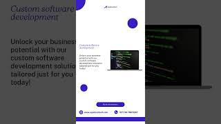 Custom software development company