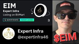 $EIM - EXPERT INFRA TOKEN CRYPTO COIN ALTCOIN HOW TO BUY EIM BITMART BNB BSC ETH ETHEREUM BLOCKCHAIN