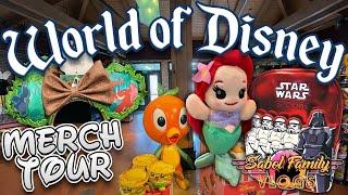 WORLD OF DISNEY NEW MERCHANDISE SHOPPING TOUR | Disney Springs August 2024 ~ Walt Disney World!