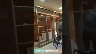 #modular #wardrobe at home #Hiba Home interior designer  #viral #youtubeshorts #2023