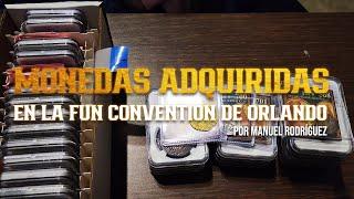 MONEDAS ADQUIRIDAS EN ORLANDO FUN CONVENTION 2024 | Propiedad de Manuel Rodríguez