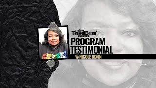 Online Travel Boss® School Testimonial with Nicole Nixon