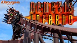 Nemesis Inferno Off Ride | Thorpe Park in 4K 60fps