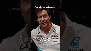 Toto Wolff is Very demure