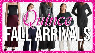 NEW Fall Affordable Luxury From Quince Try-On Haul! These Will Blow Your Mind! #fallfashion