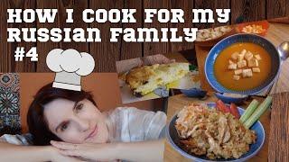 What I Cook For My Russian Family/Zapekanka/Pumpkin Soup/Plov/Russian Family VLOG