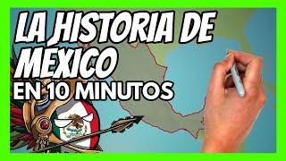  RESUMEN: la HISTORIA DE MÉXICO en 10 minutos | Todo lo que tienes que saber