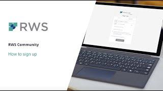 How to sign up to the RWS Community