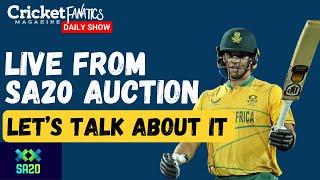 Live from the SA20 AUCTION! | Daily Show