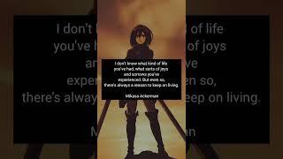 Mikasa Ackerman#animation#cartoon#anime#drawing#art#illustration#sketching#digitalart #quotes