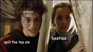 Hermione caring for Harry for 4 minutes straight