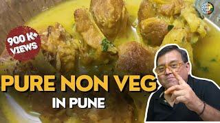 Where to eat 'Pure Non- Veg' food in Pune | Maharashtra | Mutton Jatra & Kadhai | Kunal Vijayakar