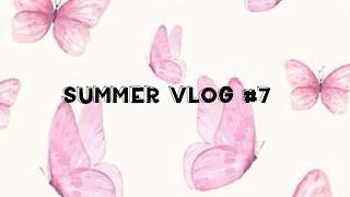 Summer vlog # 7 ️( shopping vlog️)