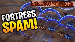 How to COUNTER A MARKSMAN SPAM - Fortress Wall Strategy (This was dumb ) - Mechabellum Unit Guide