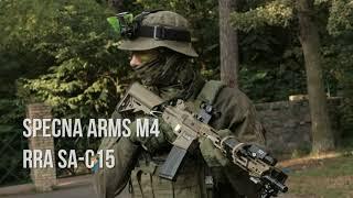 Пушка в аренду - AIRSOFT GAMEPLAY | Specna Arms RRA SA-C15 Страйкбол Украина