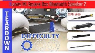 Xiaomi Mi Square Box Bluetooth Speaker 2 XMYX03YM  Teardown Take apart Tutorial