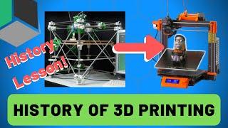 The History of Consumer 3D Printing (ft. Adrian Bowyer and Sanjay Mortimer!)