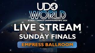 LIVE | UDO WORLD CHAMPIONSHIPS 2024 | SUNDAY 18TH AUGUST | FINALS EMPRESS BALLROOM