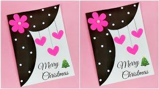 Christmas greeting card ideas 2024 / DIY Christmas card / Easy & Beautiful Christmas card making