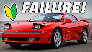 WHY THE MITSUBISHI 3000GT/GTO WAS A FAILURE? - FORGOTTEN JDM