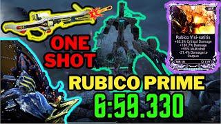 SOLO 7 Minutes for Eidolons | Rubico Prime | Volt Prime Gameplay | Hildryn's Patch