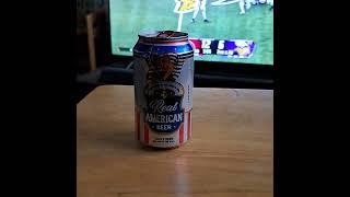 Real American Beer Detroit Lions Football Fan Review