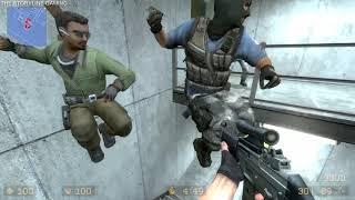 Counter Strike : Source - Siege - Gameplay "Terrorist Forces" (with bots) No Commentary