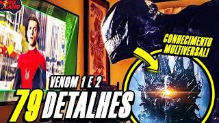 EXPLICADO! 79 DETALHES EM VENOM 1 E 2 (EASTER EGGS + REFERÊNCIAS + SEGREDOS) HISTÓRIA