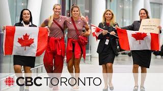 Canada’s Olympic athletes return home after historic medal haul