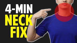 Fix The Neck - Full Routine Follow Along Daily! [Hisdream Movement]