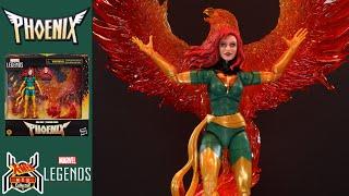 Marvel Legends JEAN GREY PHOENIX FORCE X-Men Deluxe Figure Review