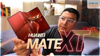 El primer plegable TRIPLE del mundo : Huawei Mate XT