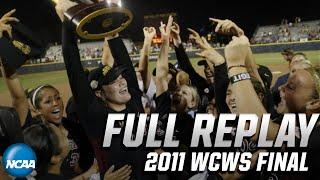 Arizona State vs. Florida: 2011 Women's College World Series | FULL REPLAY