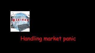 Handling market panic