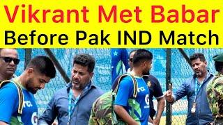 Vikrant Gupta Met Babar Azam at Colombo before Pakistan vs India Match Asia Cup 2023