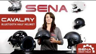 Sena Tech Talk: Cavalry Bluetooth Half Helmet