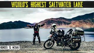 FULLY LOADED HIMALYAN AT PANGONG LAKE | HUNDER TO MERAK | BANDA TRAVELGRAPHER