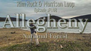 Winter BACKPACKING: Allegheny National Forest -THE RIM ROCK & MORRISON LOOP-