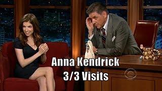 Anna Kendrick - Talks Shyness, Card Games & Dogs - 3/3 Appearances In Chronological Order [HD]