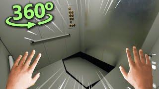 ELEVATOR HORROR in 360° | VR / 4K