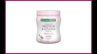 Natures Bounty Optimal Solutions Protein Shake Review