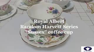 [Vintage Teacup] Royal Albert Random Harvest Series Sussex cup