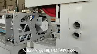 Complete line toilet paper jumbo maxi roll tissue embossing machine