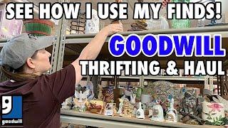 Thrifting Home Decor at Goodwill! Thrift Store Finds•Thrift with Me & Haul