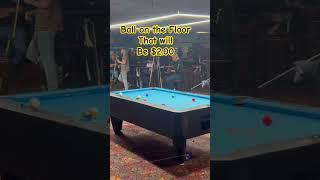 Jump shot goes bad! #billiards #pool #9ball #8ballpool #apex #predator #jumpshot #bank